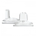 Соска-носик силиконовая на широкое горло Dr. Brown 3м+ 2 штуки