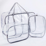 Фотография товара Набор сумок в роддом ЭКОПАК 3 в 1 серый