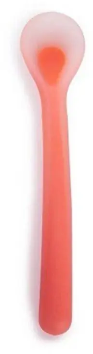 Ложка Suavinex Silicone оранжевый