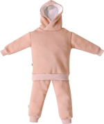 Фотография товара Спортивный костюм KiDi Оверсайз худи и штаны бежевый на рост 74-80 см