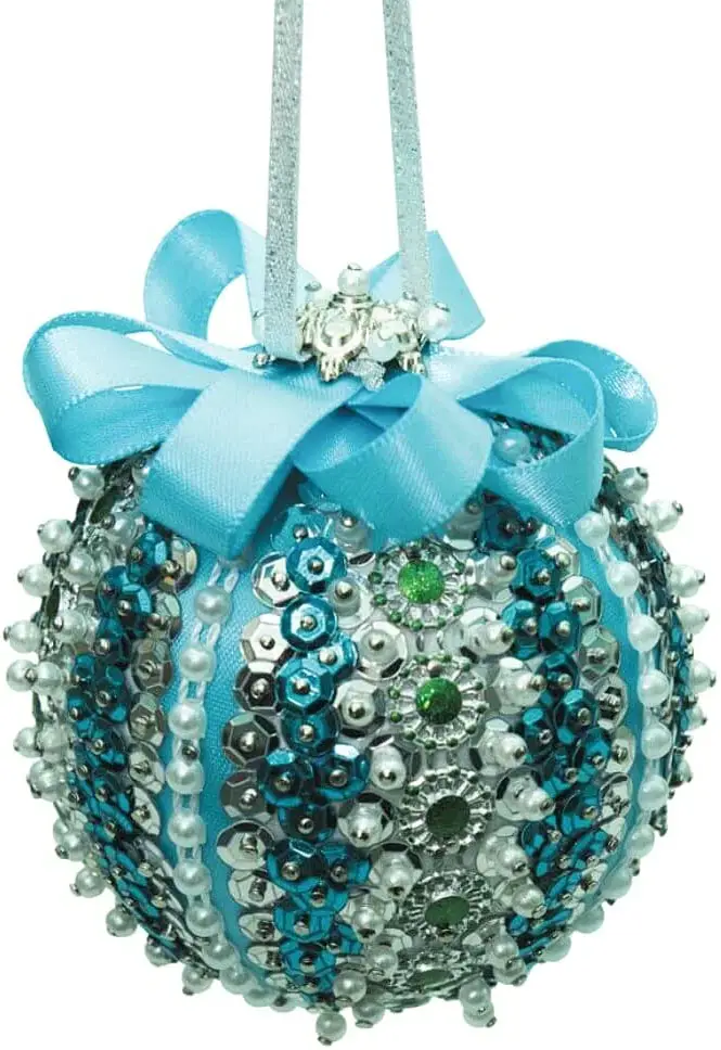 Набор для творчества Волшебная Мастерская Шар серебряный, голубой