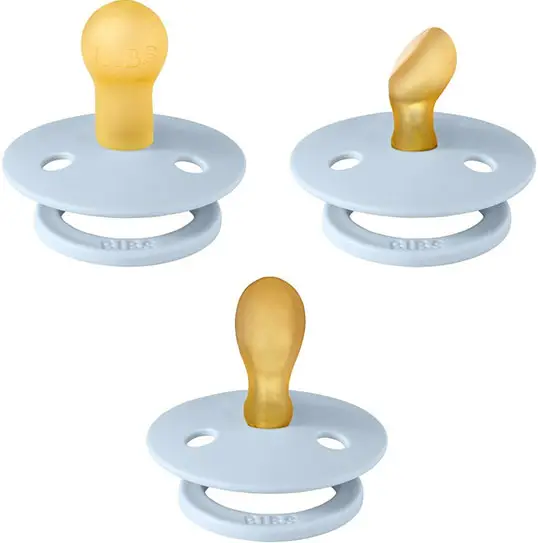 Набор пустышек Bibs Try it Colour, Baby Blue, 3 шт, арт. 81343