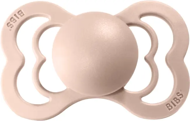 Пустышка Bibs Supreme Latex Blush 0-6 месяцев
