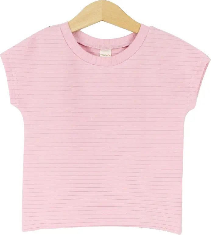 Футболка без рукава, широкая лапша, розовая, р. 104, Ф84/8-К