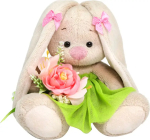 Фотография товара Игрушка мягконабивная Зайка Ми с летним букетом Budi Basa, 15 см