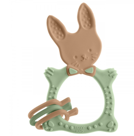 Прорезыватель BUNNY, оливковый Прорезыватель BUNNY, оливковый