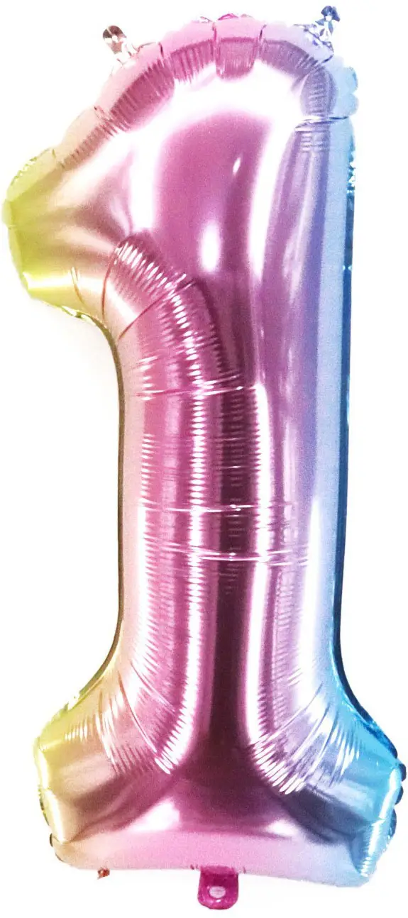 Шар Страна Карнавалия фольгированный цифра 1, 40"