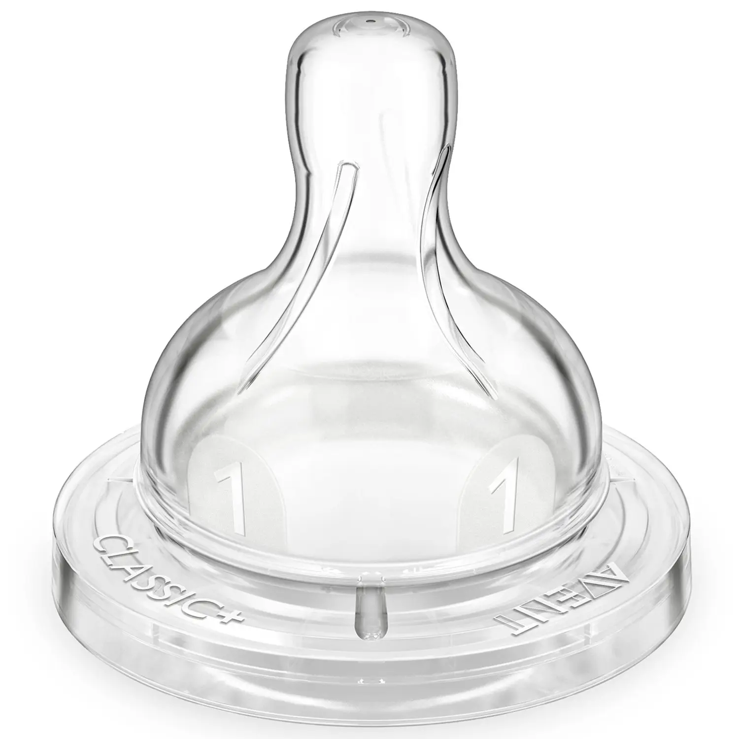 Соска силиконовая Philips Avent Classic+ 0m+ 2 штуки