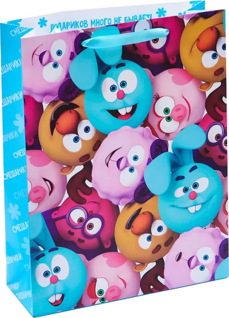 Пакет ламинат СМЕШАРИКИ, 31х40х11 см 4024923