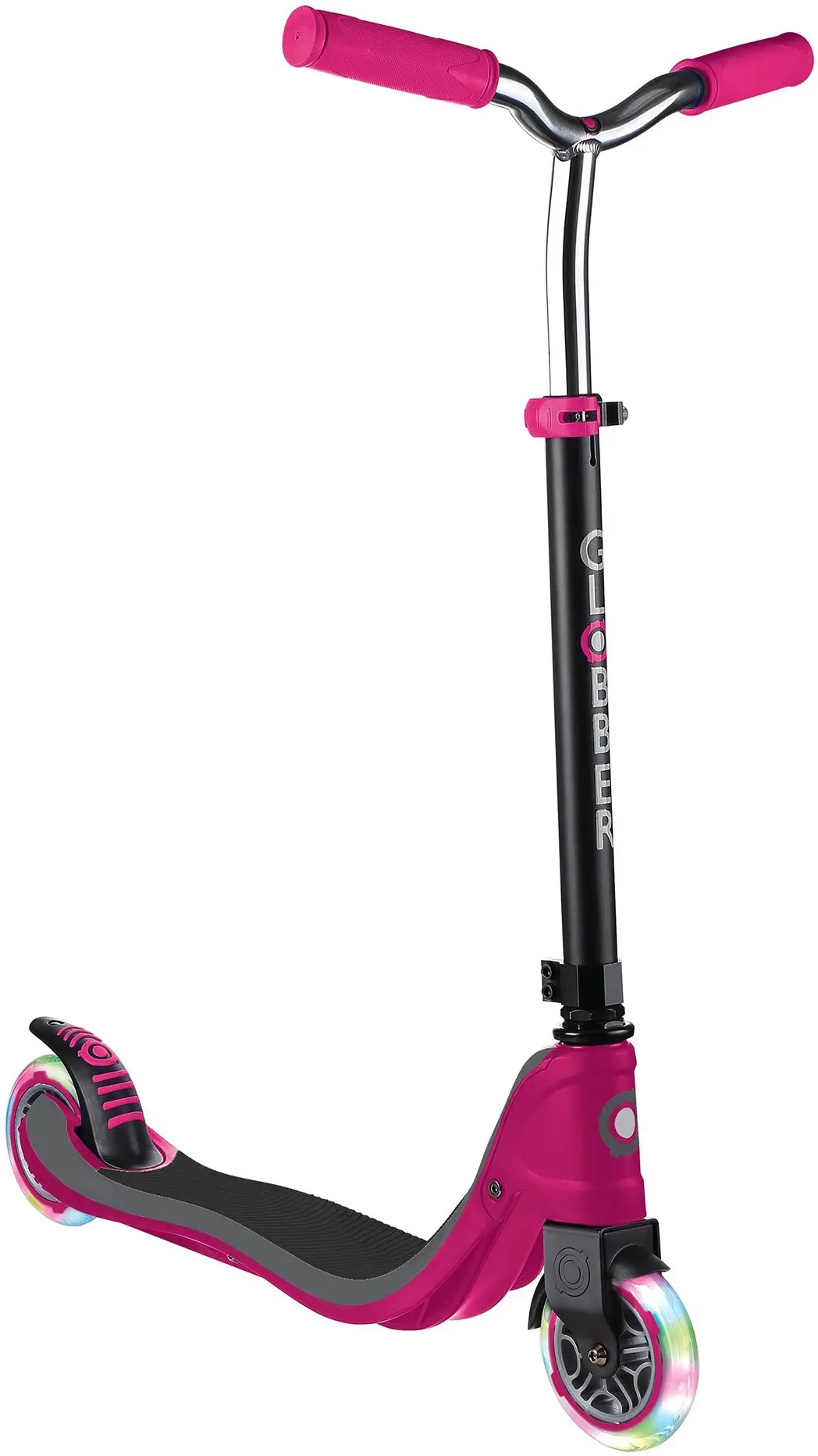 Самокат Globber FLOW 125 LIGHTS (2022) фиолетовый