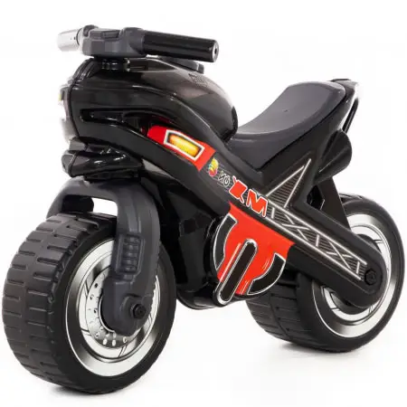 Каталка-мотоцикл Полесье МХ чёрный