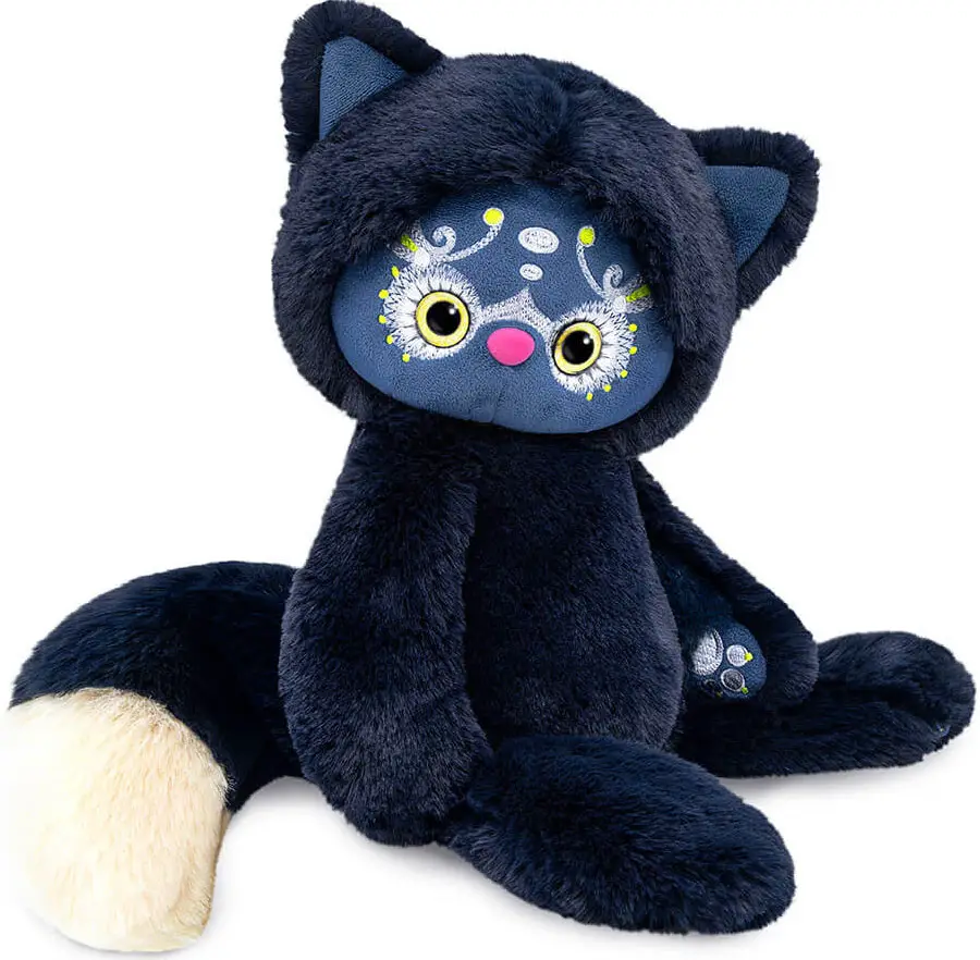 Мягкая игрушка Lori Colori Нео, чёрный