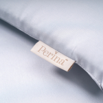 Фотография товара Защита для детской кроватки (фенс-бортик) "Sateen Collection" (Голубой), т.з.Perina