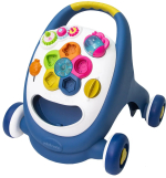 Каталка-ходунки Amarobaby Walking Way (2 в 1) синий, белый