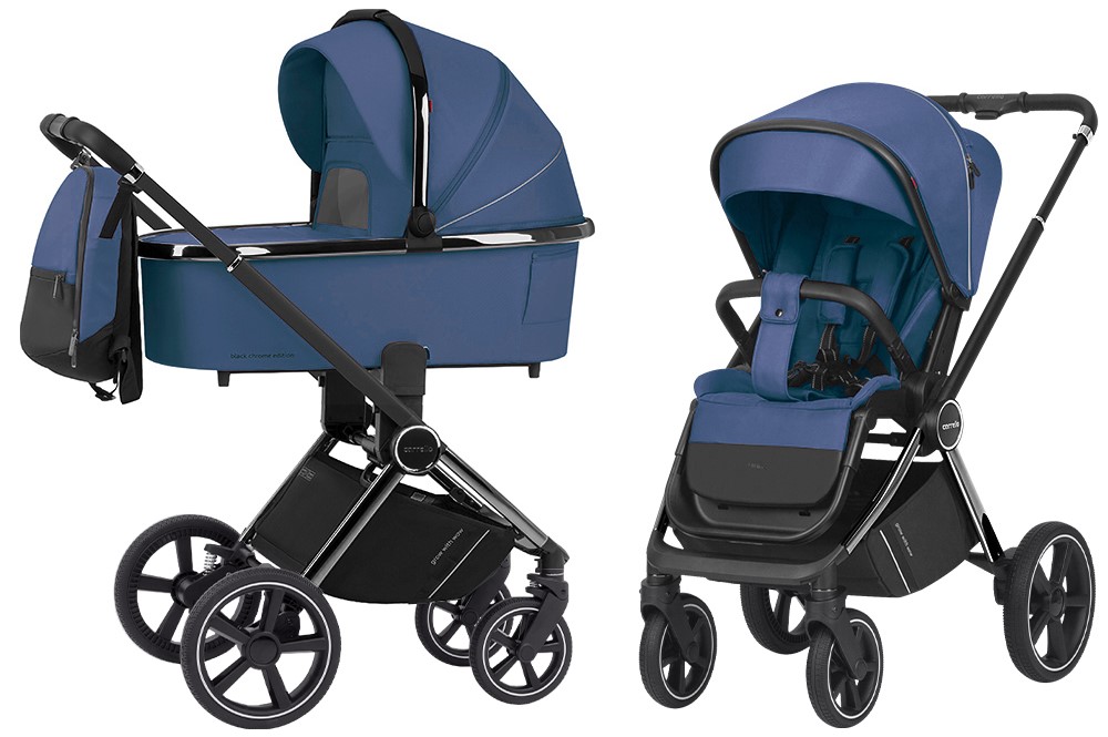 Коляска 2 в 1 Carrello Ultimo, Arctic Blue Chrome, арт. CRL-6511
