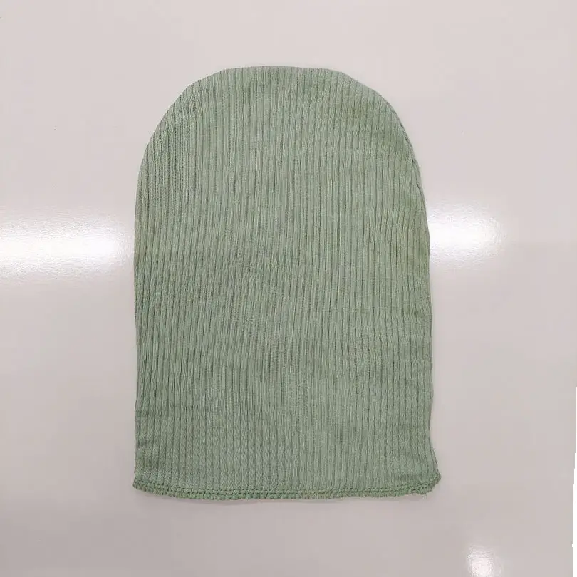 Шапка Baby boom лапша, серебристый зелёный 44