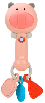 Фотография товара Развивающая игрушка-погремушка Pituso Пиги свет, звук