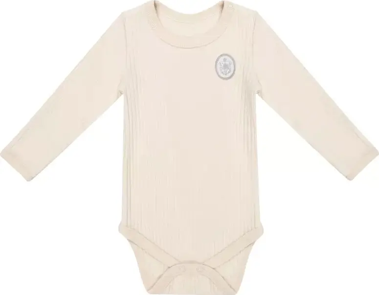 Боди Наследник Выжанова длинный рукав, натуральный, р.68-74