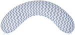 Фотография товара Наволочка к подушке для беременных AmaroBaby Зигзаг серый 170х25 см