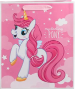 Фотография товара Пакет ламинированный вертикальный My darling pony, 23х27х11,5 см, 4725299