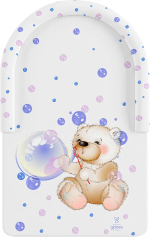 Фотография товара Доска пеленальная Globex Комфорт Мишка пузыри 80х50 см