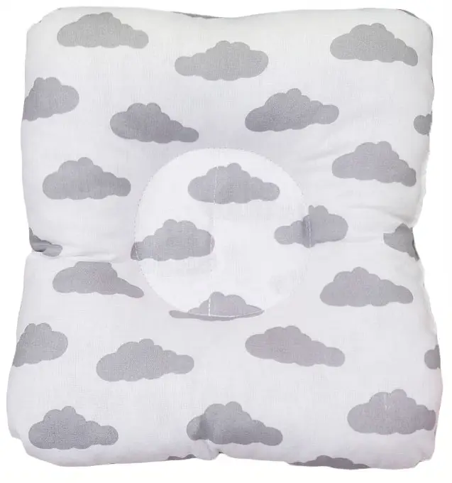 Подушка для кормления и сна AmaroBaby Baby Joy Облака серый