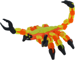Фотография товара Антистресс-игрушка Klixx Creaturez Скорпион, желтый