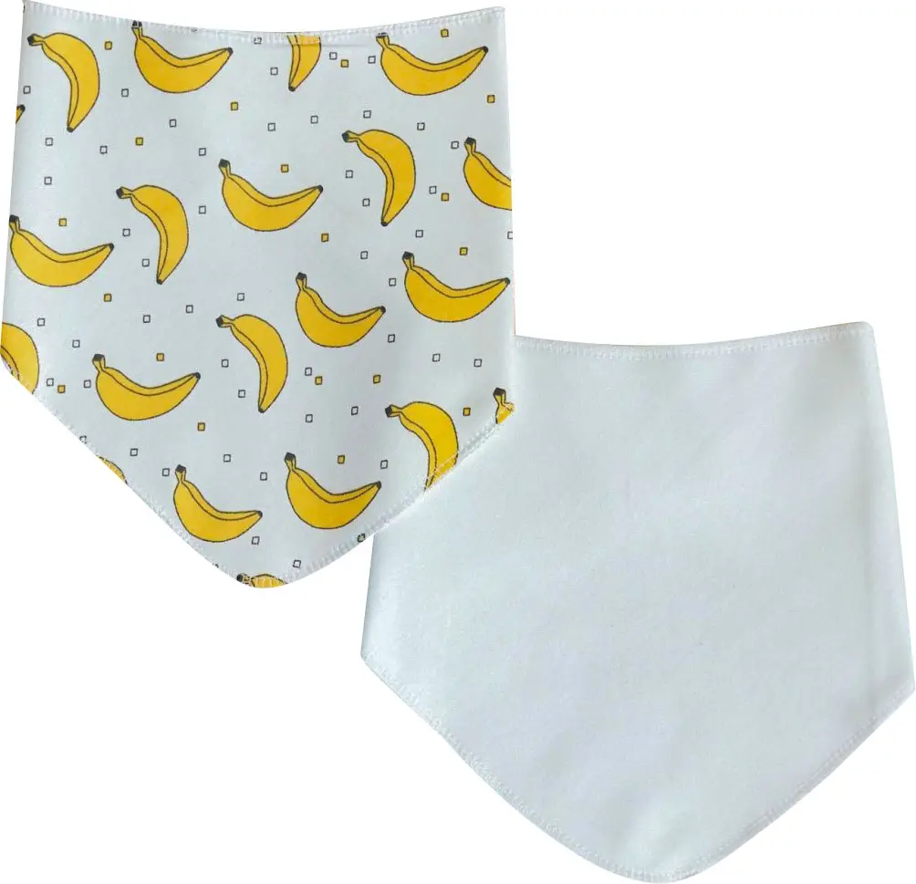 Нагрудник трехслойный Bunnyphant, жёлтый