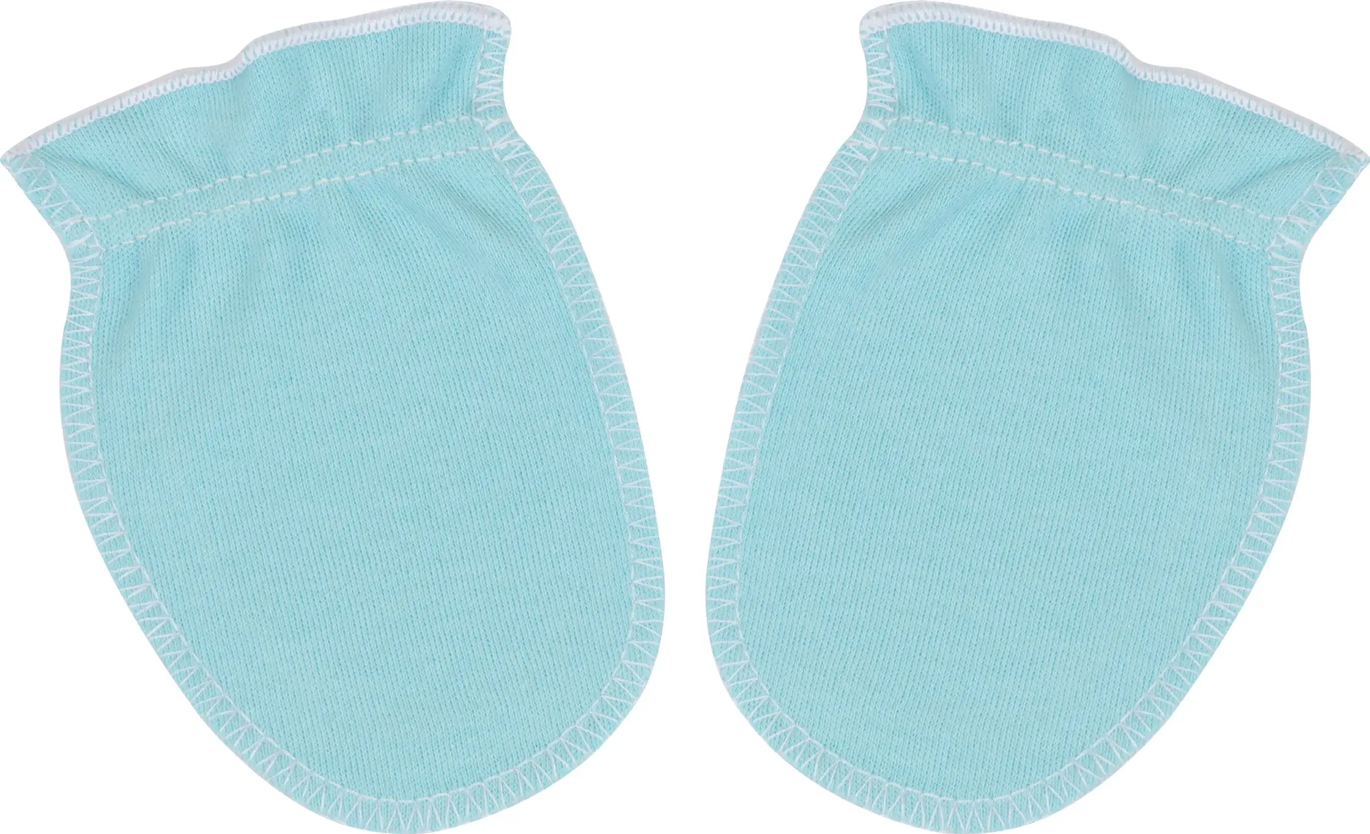 Рукавички Царапки Фабрика Бамбук пенье голубой 56