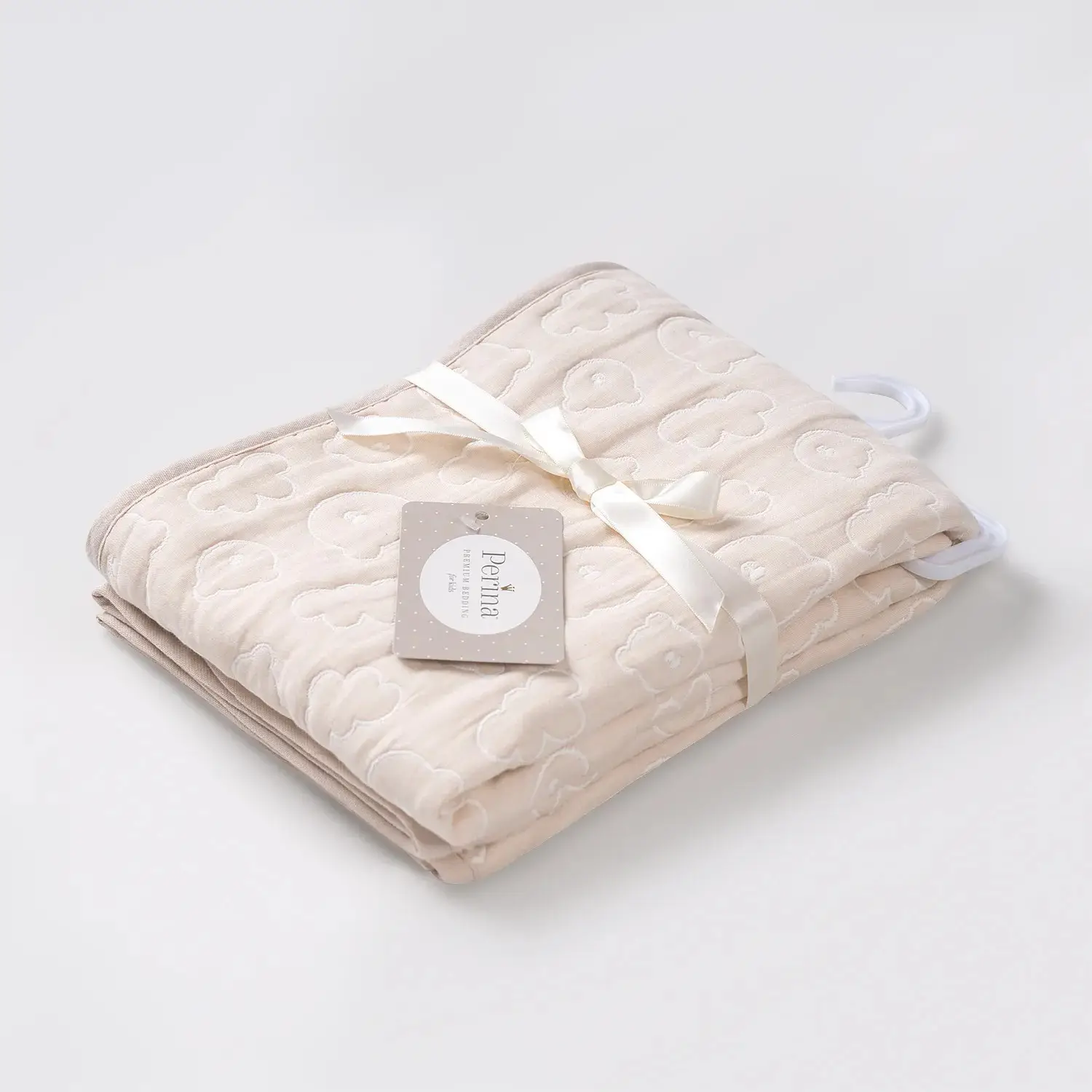 Плед детский Soft Cotton "PERINA" 110х80 бежевый