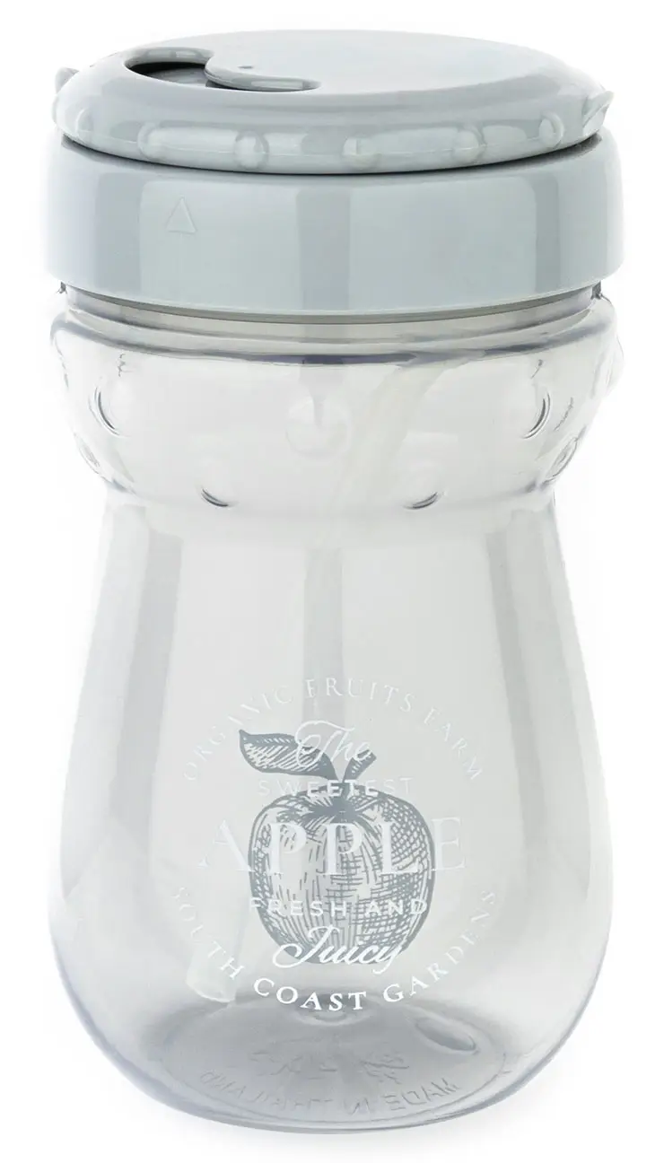 Поильник с трубочкой и ручками Happy Baby aqua 360 мл