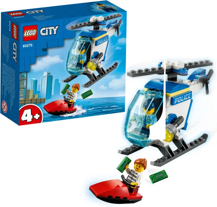 Конструктор Lego City Police Полицейский вертолёт