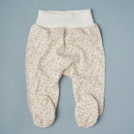 Фотография товара Ползунки на резинке Little Star Полянка интерлок, крем 68