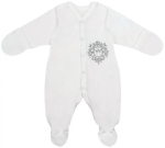 Фотография товара Комбинезон на кнопках Little Star Герб BL белый 46