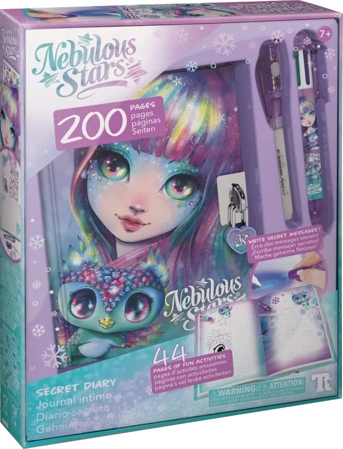 Личный дневник для девочек для секретов, Nebulous Stars, серия Isadora