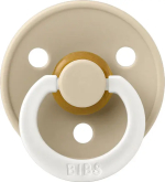 Фотография товара Пустышка латексная ночная Bibs Colour Glow Symmetrical, Vanilla