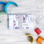 Фотография товара Набор платочков-слюнявчиков Mjolk Маршмэллоу 20х20 см