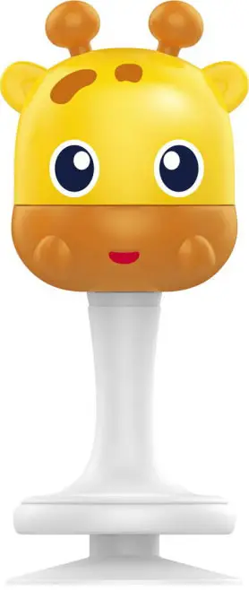 Игрушка погремушка Huanger Жирафка 5,7x5,8x13,4 см
