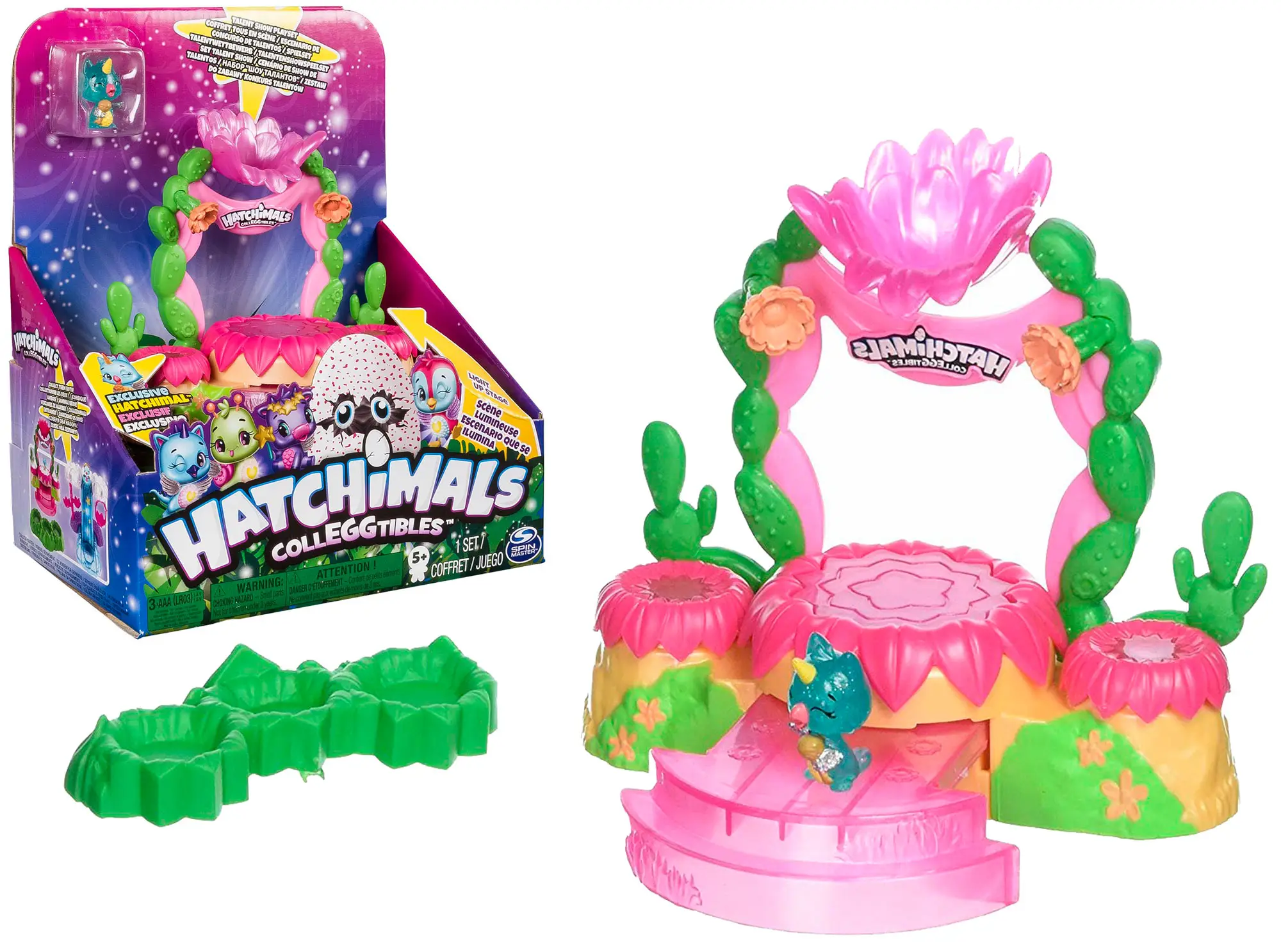 Игровой набор Hatchimals Блестящая сцена мерцающие пески