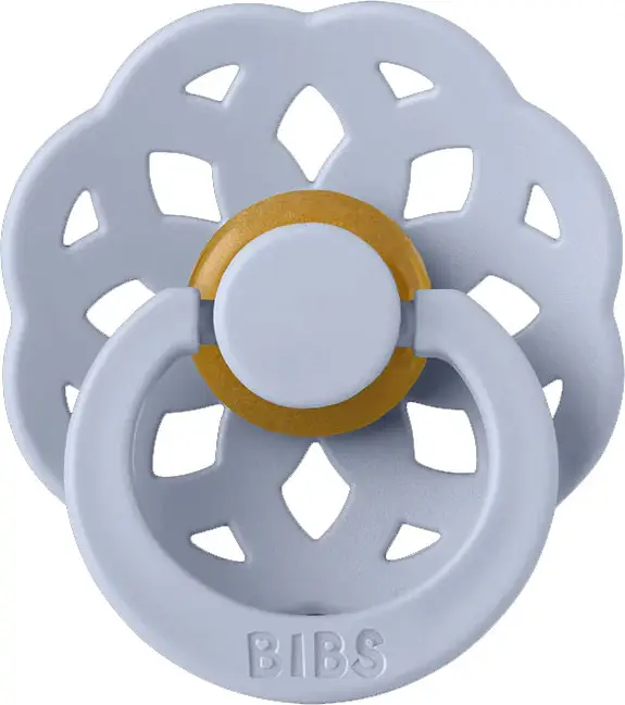 Пустышка латексная Bibs Boheme, Dusty Blue, от 0 до 6 месяцев