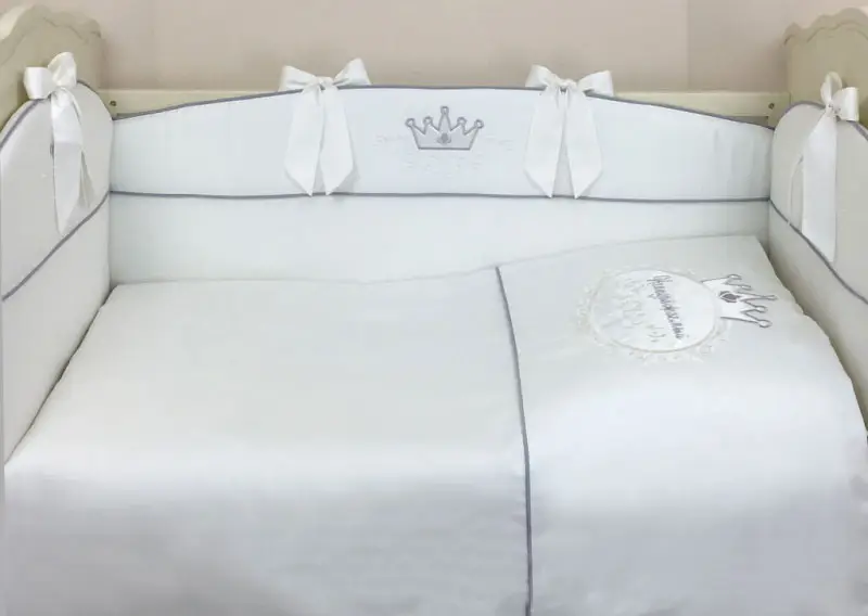 Набор в кроватку Little Star Неподражаемый 120x60 см 6 предметов, сатин, холлофан