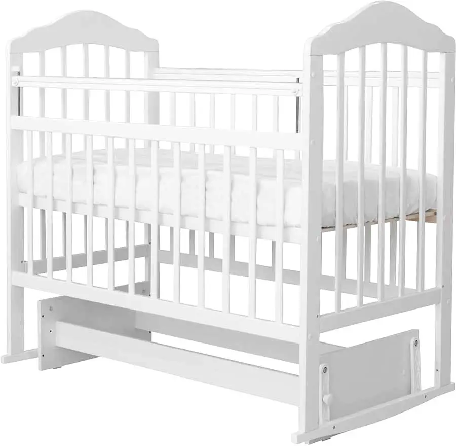 Кроватка Incanto Pali, маятниковое качание, белая