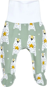 Ползунки Baby Boom Мишки, зелёный 56