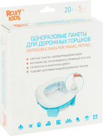 Фотография товара Одноразовые сменные пакеты для дорожных горшков Roxy Kids, арт. DL-245-25