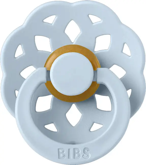Пустышка латексная Bibs Boheme, Baby Blue, от 6 месяцев
