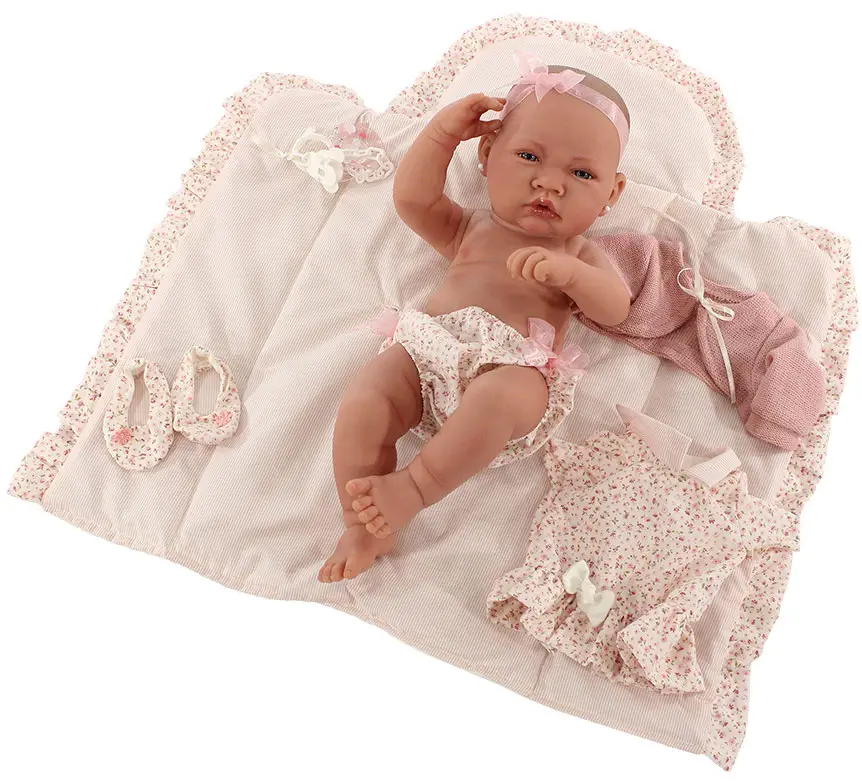 Кукла Antonio Juan Африка в розовом, 42 см, 5042P