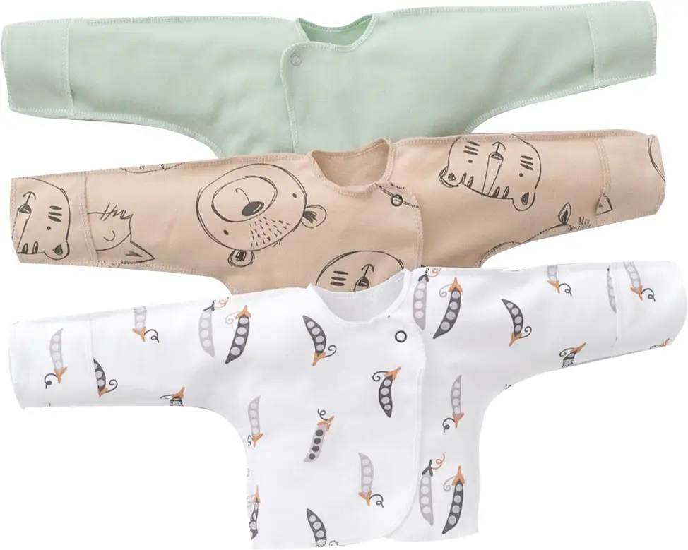 Распашонка Крошки Горошки KiDi kids, 3 шт/уп, р. 20, рост 62-68 см, арт. 910.2(КГ)