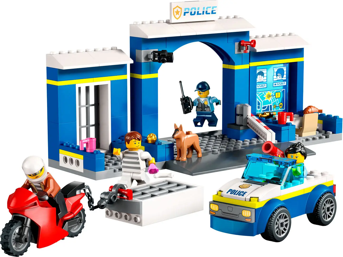 Конструктор Lego City Побег из полицейского участка