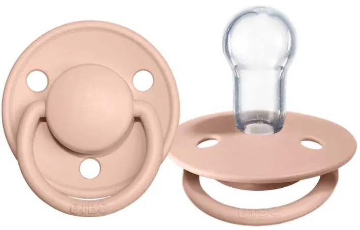 Пустышка Bibs De Lux Silicone Blush 0+ месяцев