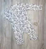 Комбинезон – слип RinaAmari на молнии, с закрытой ножкой Щенята (62)